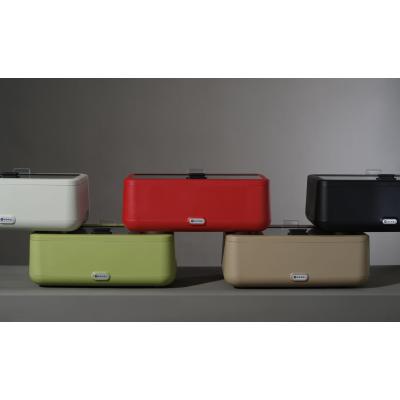 Chafing dish UNIQ, HENDI, designed by Robert Bronwasser, GN 1/1, Červená, 230V/700W, 607x402x(H)245mm | 470459